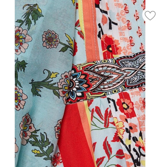 Alice + Olivia Raya Paloma Floral Puff Sleeve Dress - Picture 14 of 14